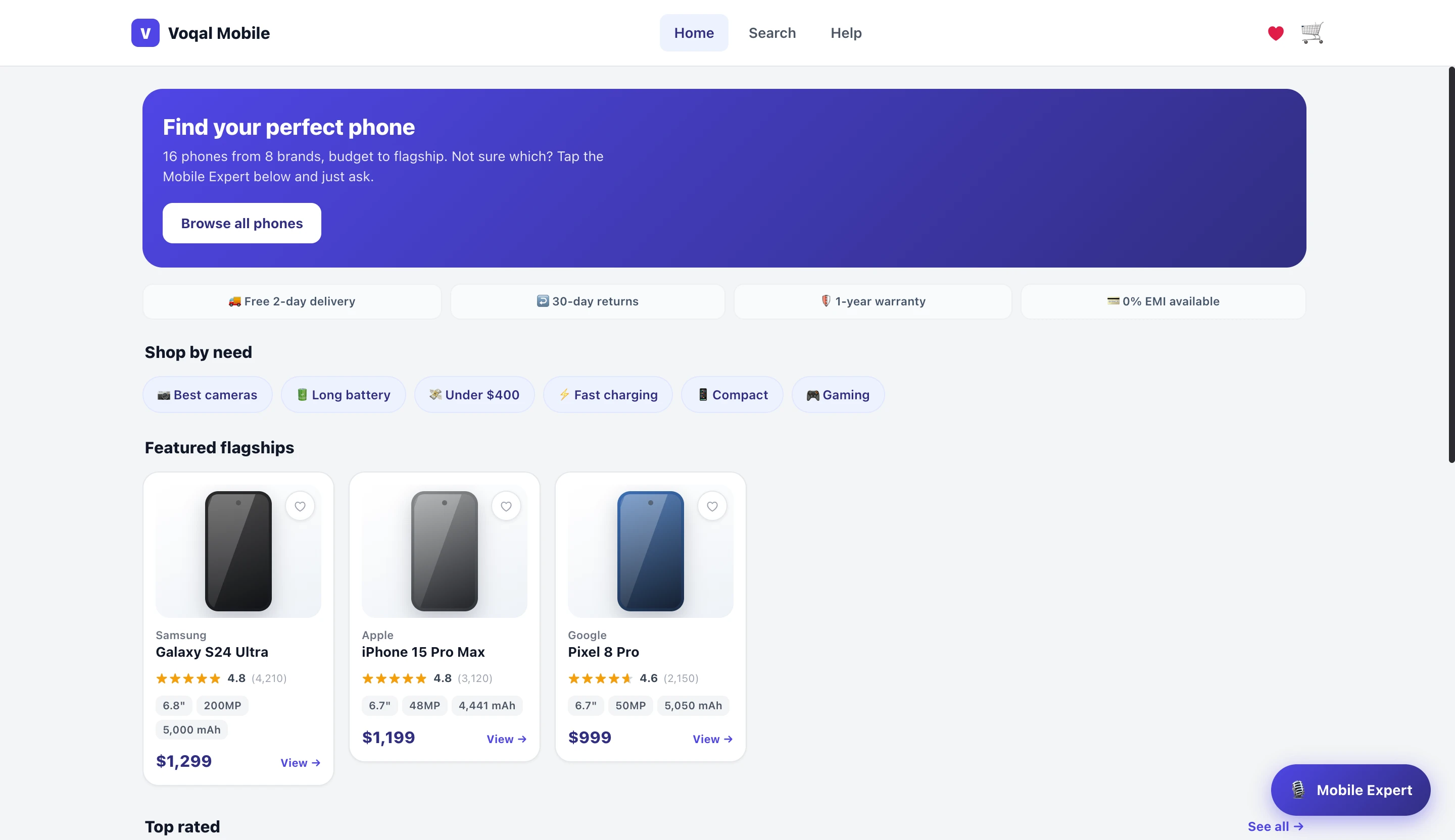 Ecommerce demo